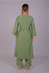 Veshbhoshaa Bluesaanchi Women'S Light Green Kurti Pajama Set